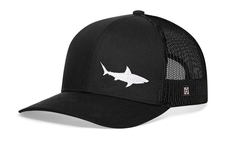 Haka Shark Black Trucker Hat
