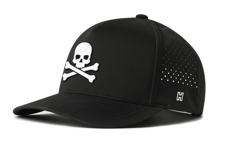 Haka Hat Skull and Crossbones Performance 5-Panel Hat – Jolly Roger