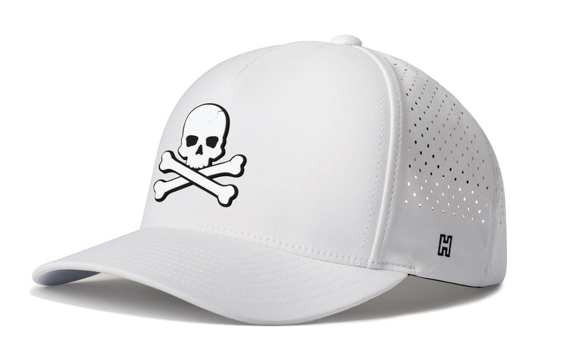 Haka Hat Skull and Crossbones Performance 5-Panel Hat – Jolly Roger