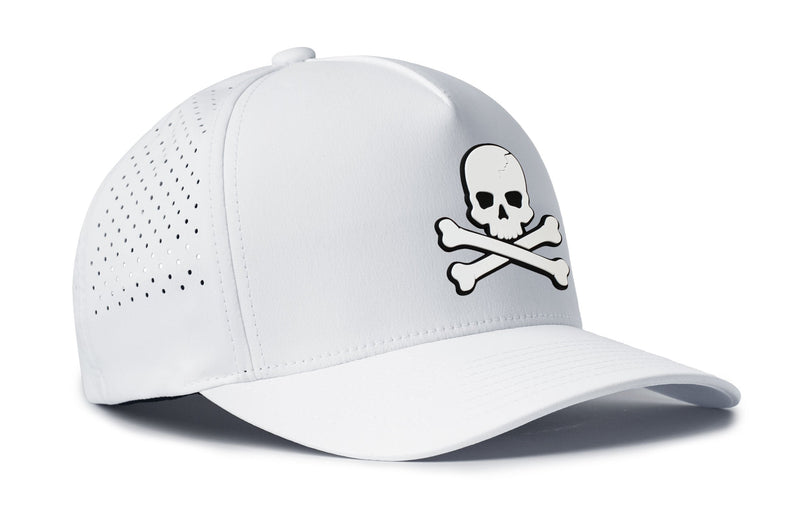 Haka Hat Skull and Crossbones Performance 5-Panel Hat – Jolly Roger