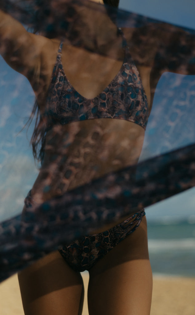 Forever Young North Shore Brazilian Bikini Bottom – Low Rise Cheeky Fit
