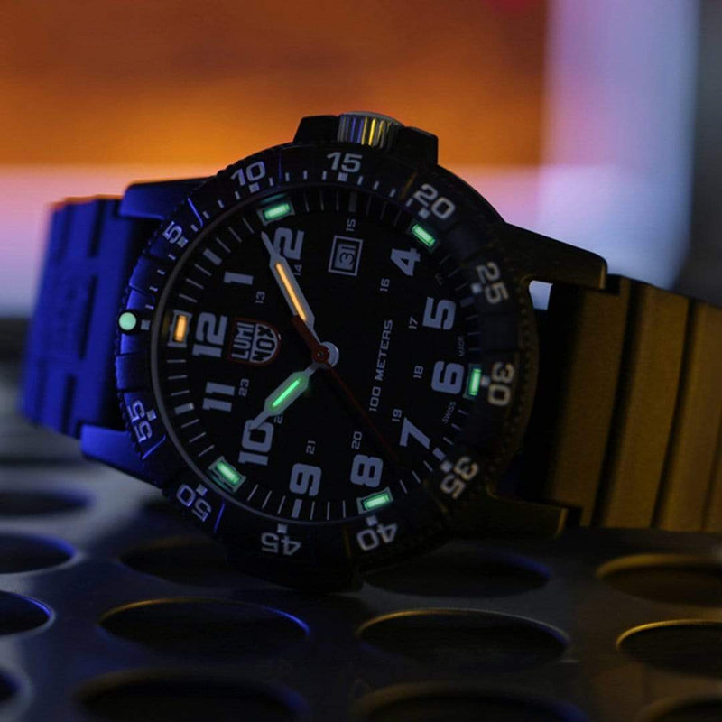 Luminox Leatherback SEA Turtle Giant 44mm Black Outdoor Watch