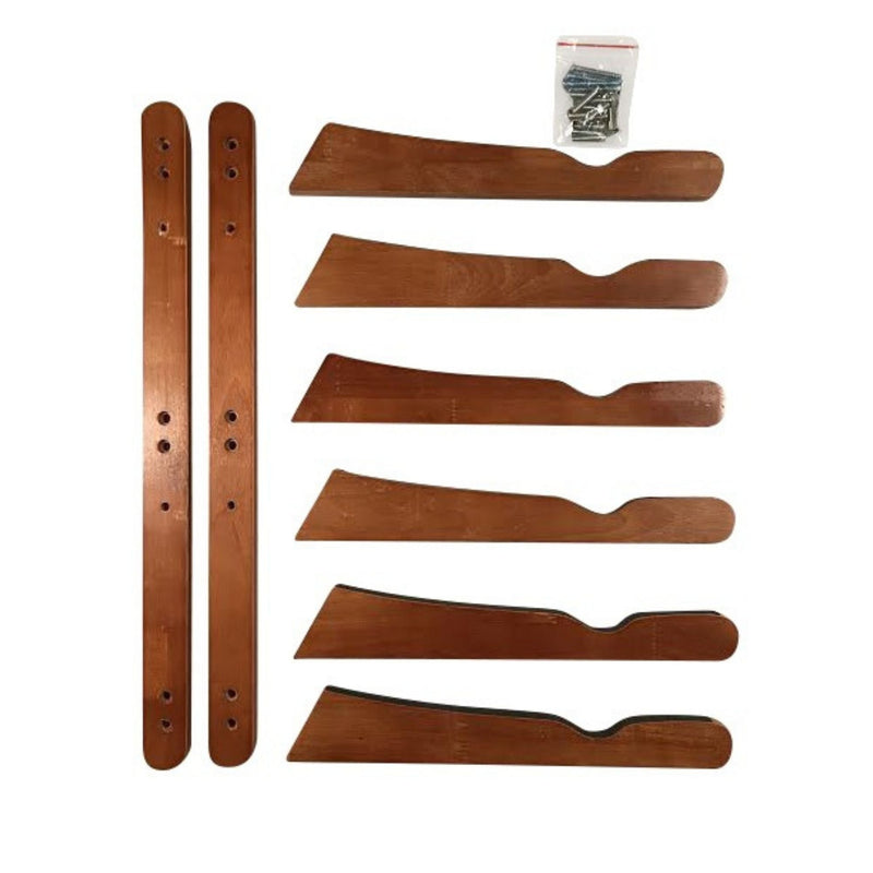 COR Surf Triple Surfboard Wall Rack - Bamboo