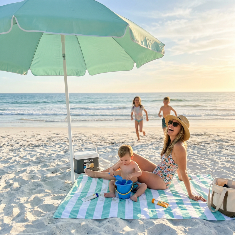 The California Beach Company Coastline Beach Towel
