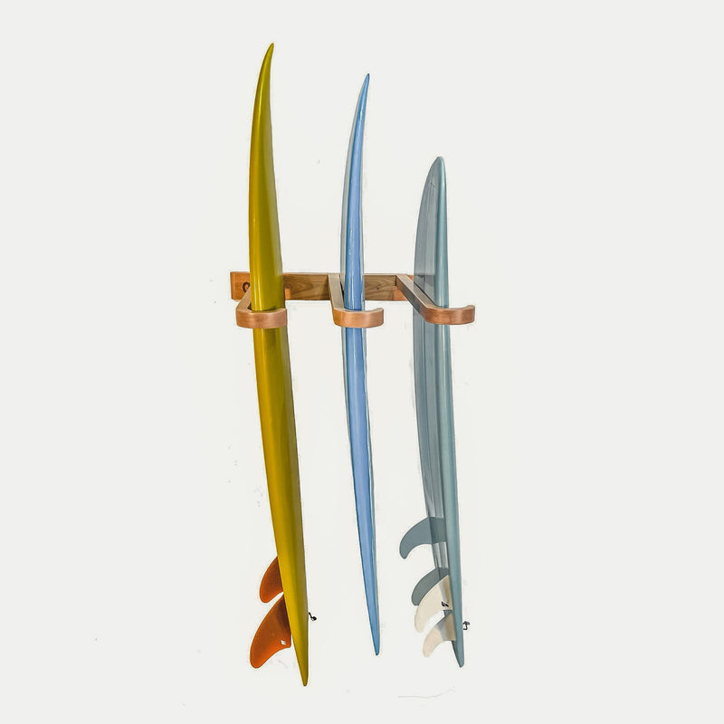 Almond Surfboards & Designs - Three Board Quiver Wall Rack
