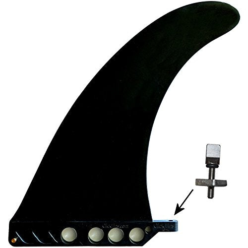 Vamo Life 9" Dolphin Shape Rigid Fin with Toolless Screw